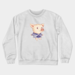 Cute Pig boy Crewneck Sweatshirt